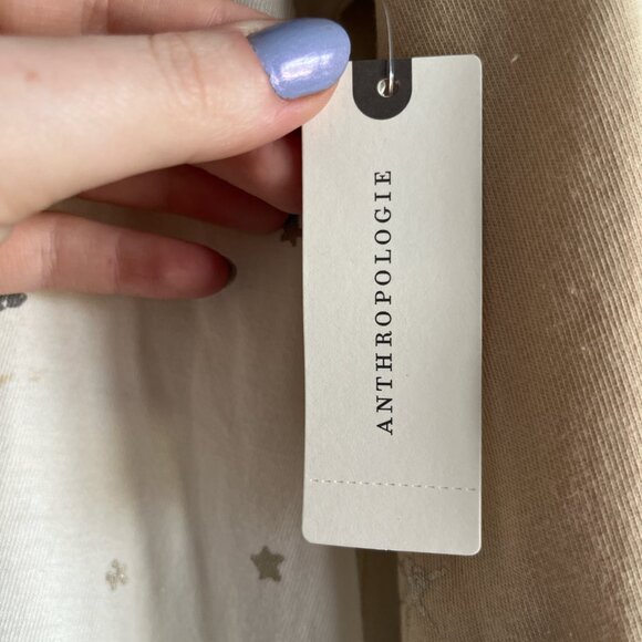 Anthropologie NWT Stardust Midnight Mirage Star Graphic Henley Oversized Top XL - Picture 9 of 11